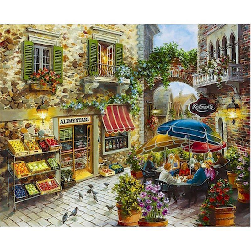DIY Digital Oil Painting Manual Oil Paint Decorative Painting