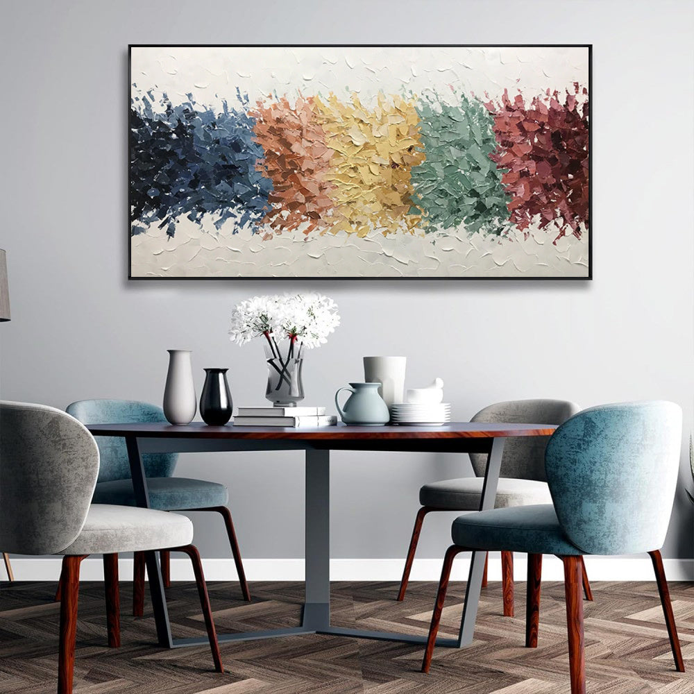 Handmade Abstract Color Oil Painting On Canvas Modern Home Decor Large Texture Poster Wall Art Picture Room Decoration