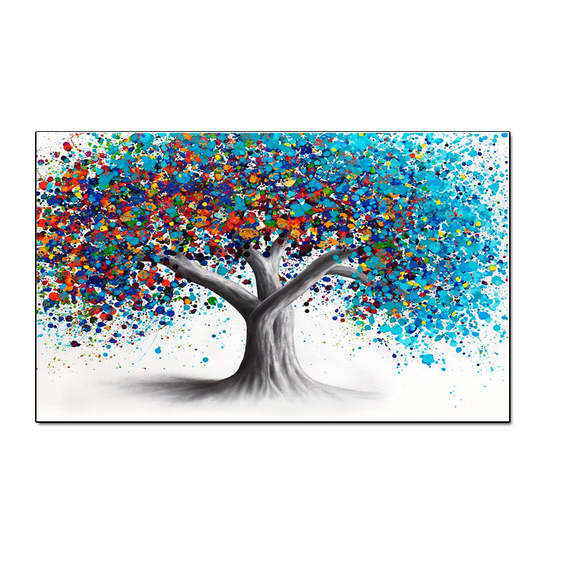 Decorative painting of art pavilion living room