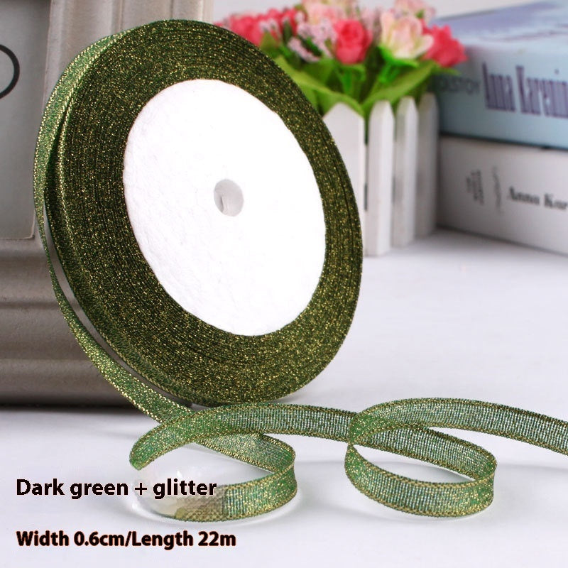 Colored Bands Gift Packaging Bow Ribbon