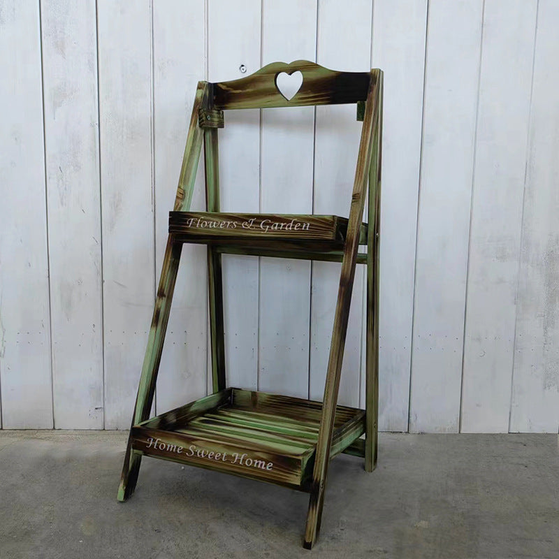 Home Fashion Personalized Retro Multi-layer Square Shelf