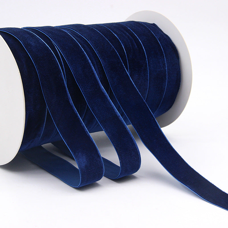 Household Portable Solid Color Velvet Ribbon