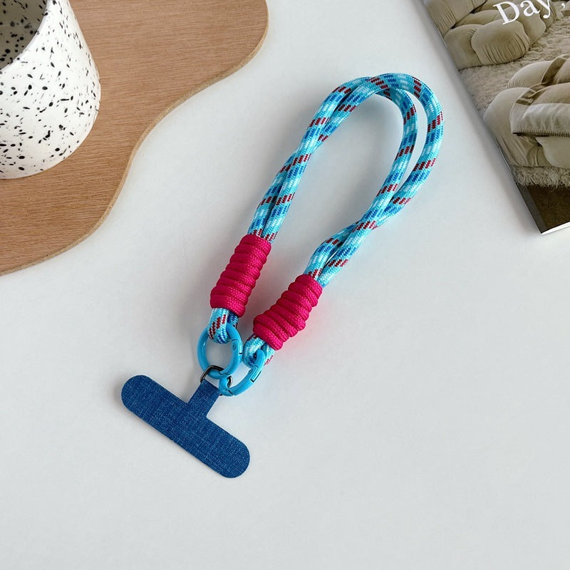 Mobile Phone Lanyard Portable Twist Rope Anti-lost Pendant Strong