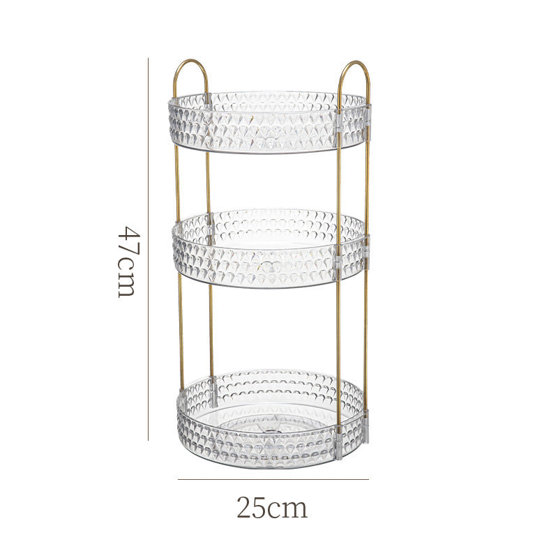 Household Light Luxury Cosmetics Storage Box