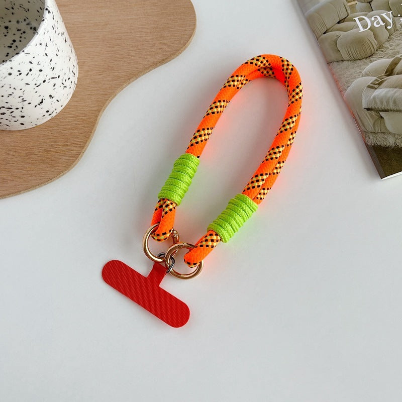 Mobile Phone Lanyard Portable Twist Rope Anti-lost Pendant Strong