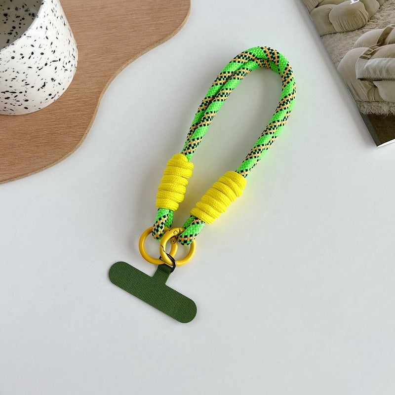 Mobile Phone Lanyard Portable Twist Rope Anti-lost Pendant Strong