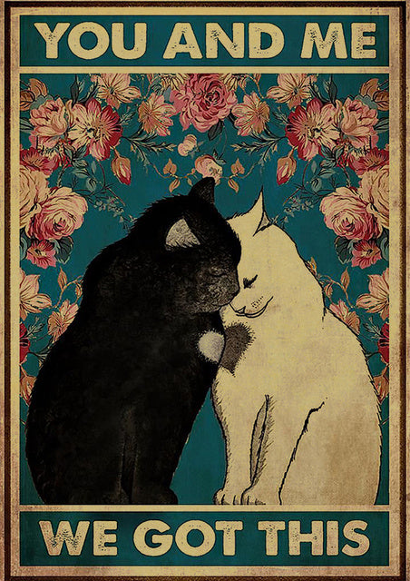 Home Animal Poster Art Diamond Embroidery Kit