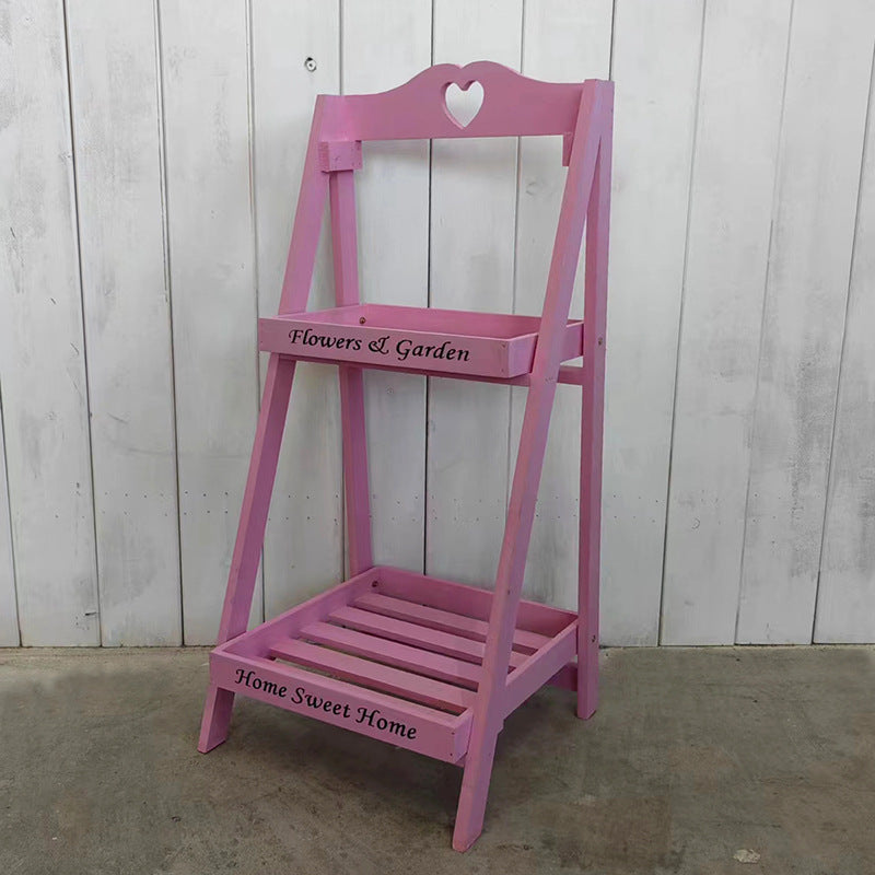 Home Fashion Personalized Retro Multi-layer Square Shelf