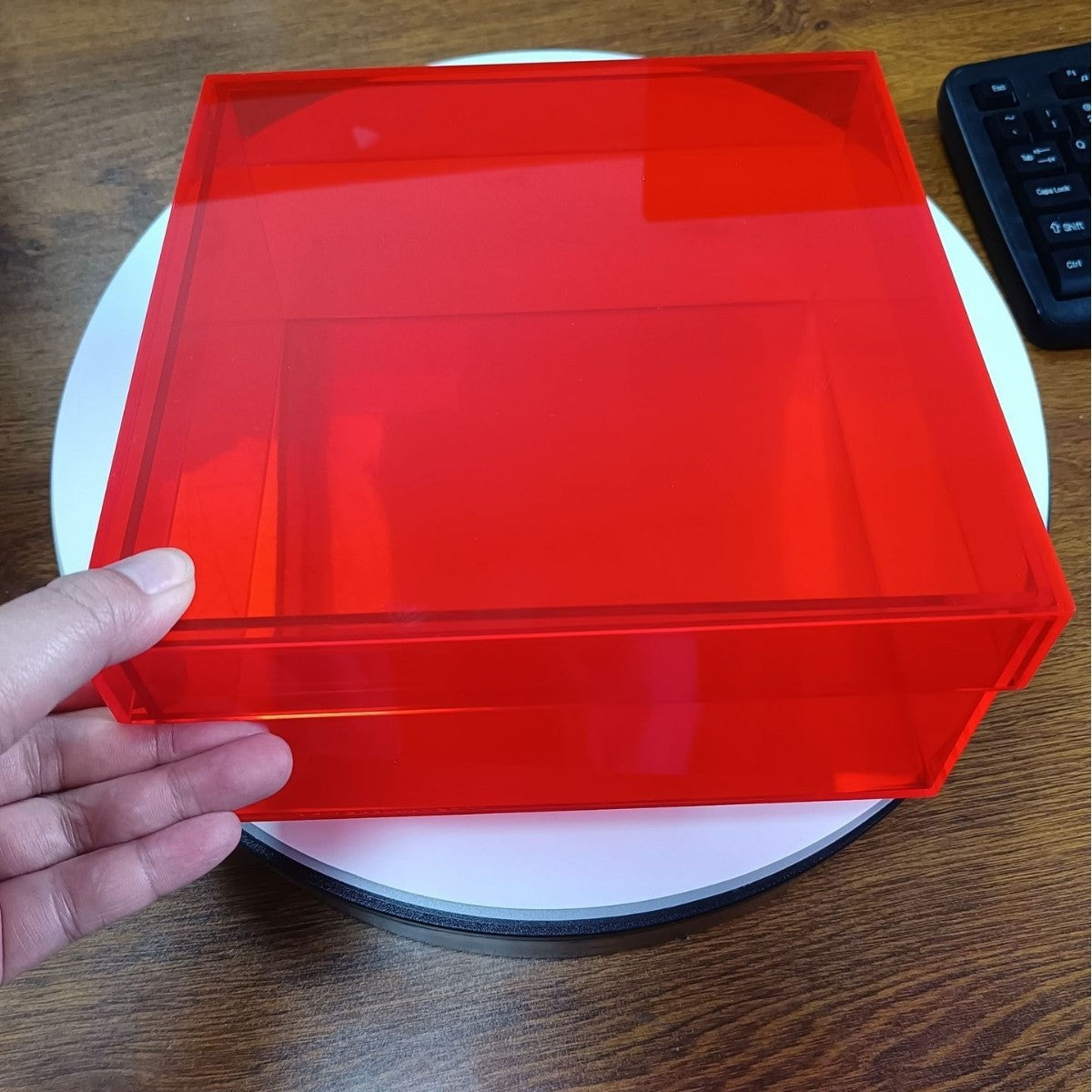 Acrylic Moon Cake Box Storage Box Gift