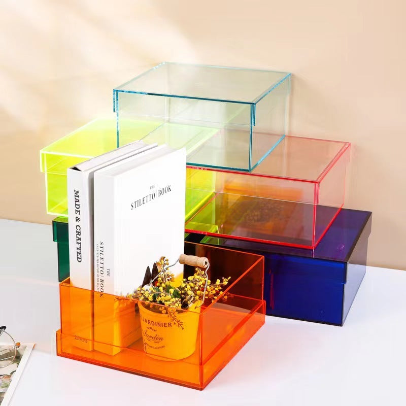 Acrylic Moon Cake Box Storage Box Gift