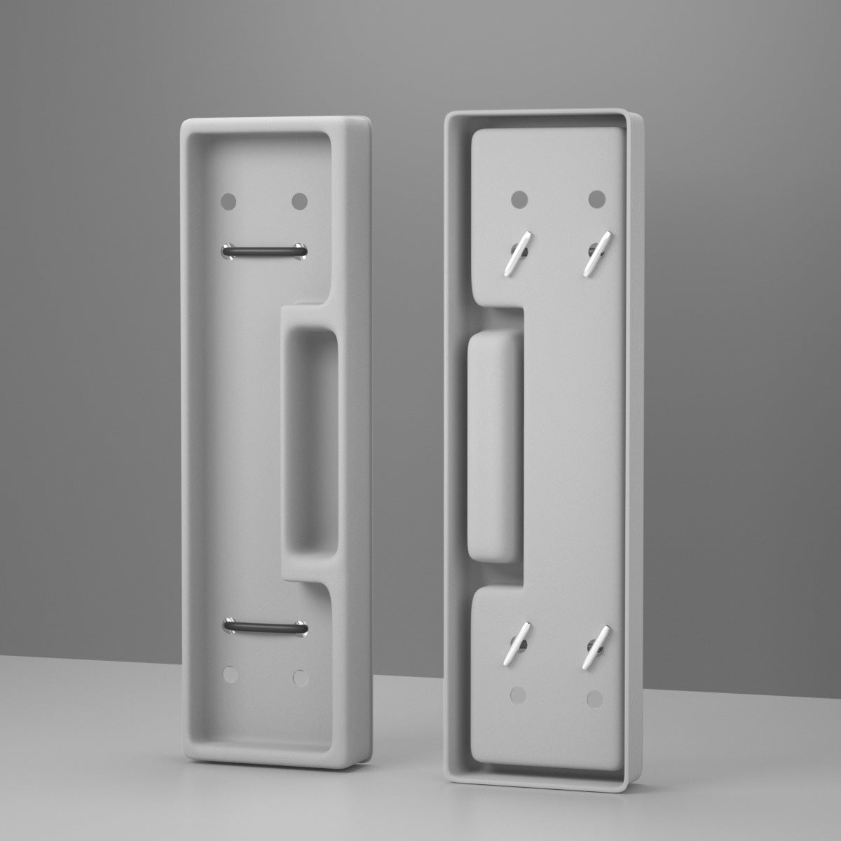 Flocking Blister Neutral Silver Card Strap Packing Box