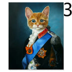 Custom Canvas Poster Pet Portrait Home Decoration