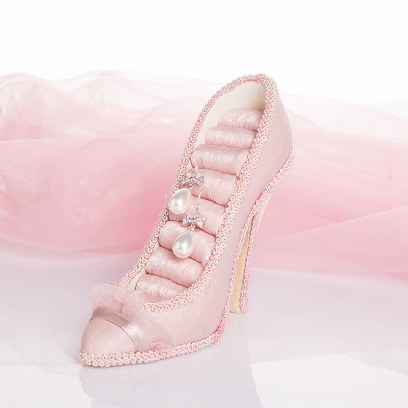 Jewelry Display Shelf High Heels Storage Ear Stud And Ring Home