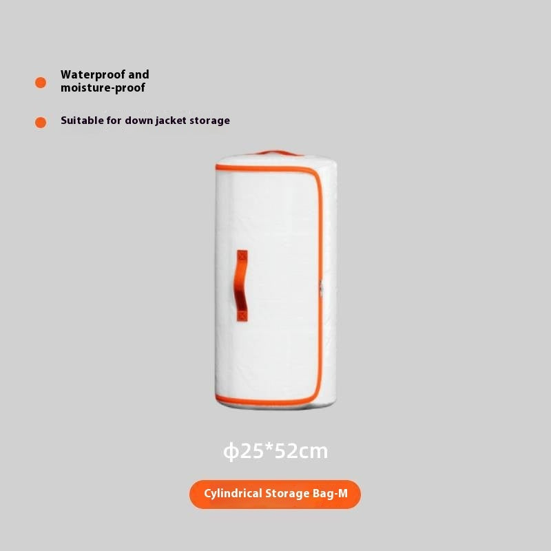 Cylindrical Clothing Quilt Buggy Bag