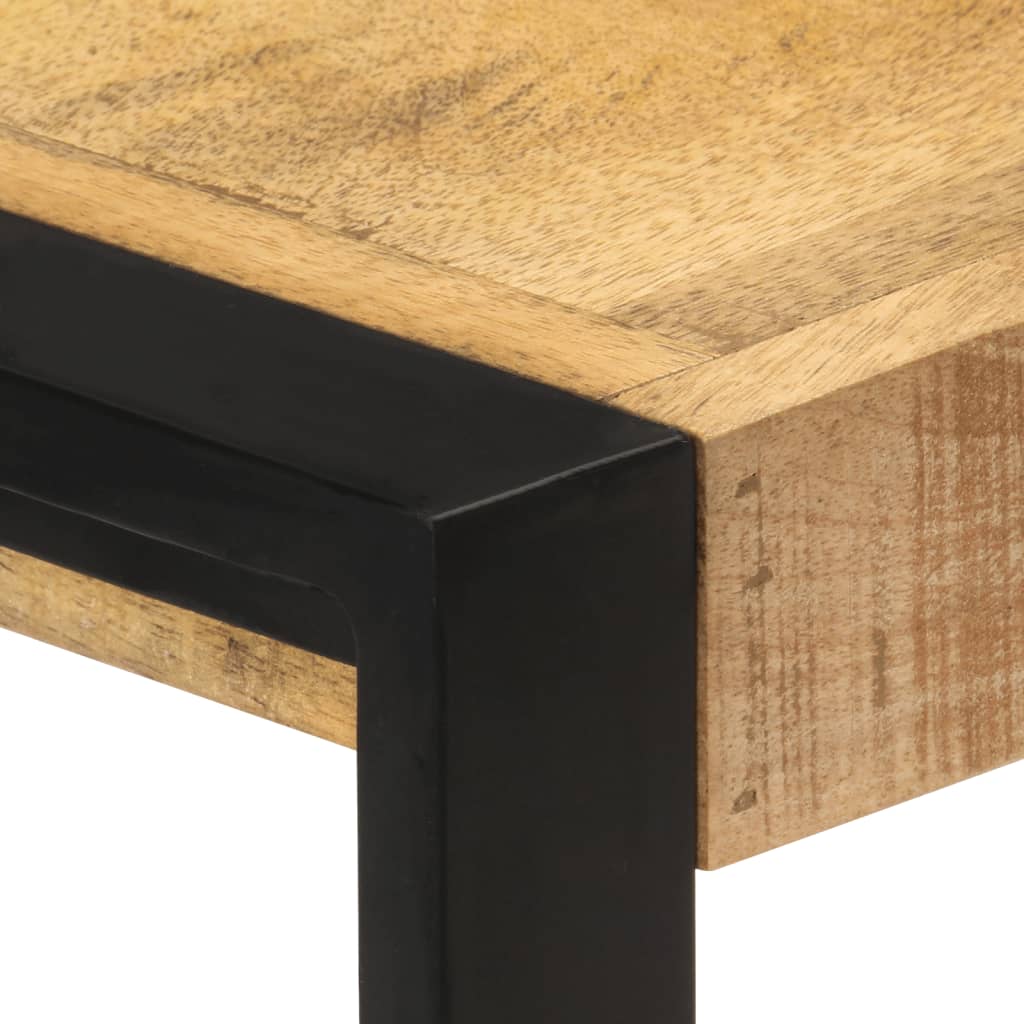 Credenza 120x30x75 cm Legno massello di mango