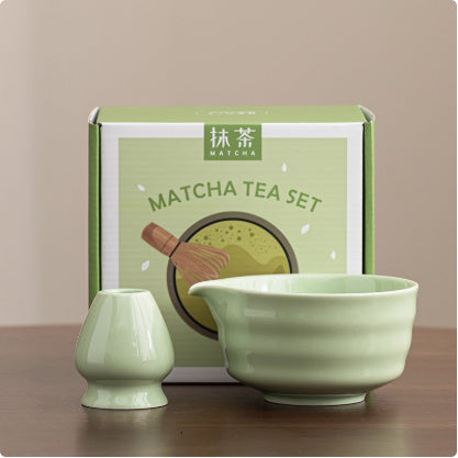 Matcha Bowl Ceramic Teaware Accessories Tea Whisk Utensils Sets