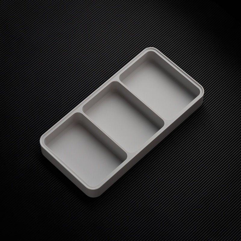 Stacking Dining Tray EDC Desktop Storage Box Tray Workbench Compartment Sundries