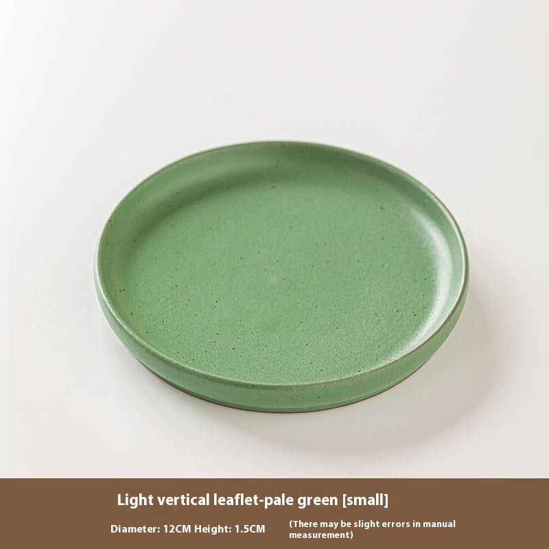 Burn Stoneware Bone Dish Good-looking Snack Specialty Hotel Vintage Ceramics