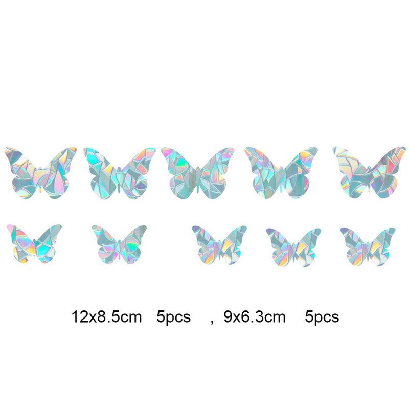 Non-adhesive Static Window Film 3d Glass Film Paper-cut For Window Decoration