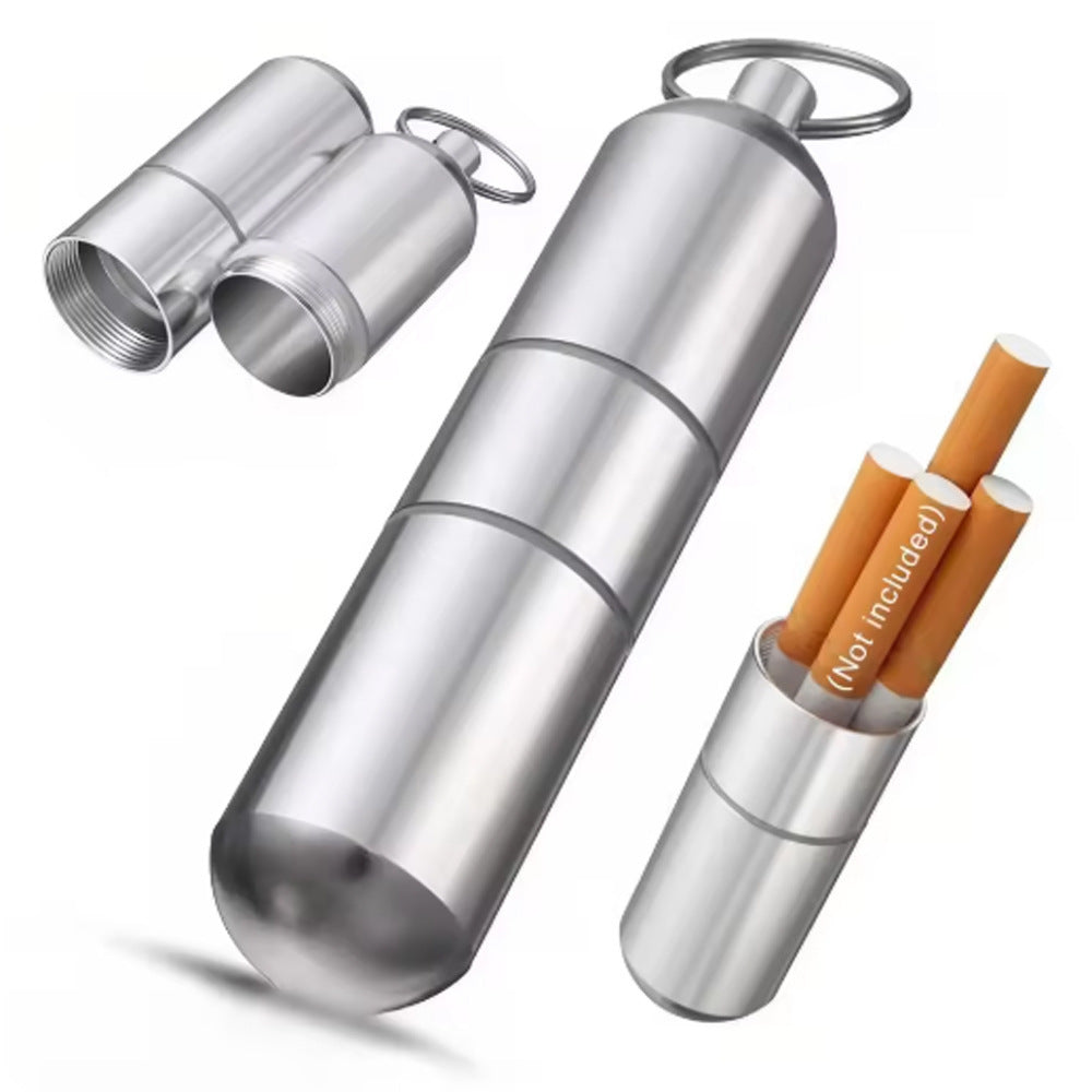 Portable Waterproof Sealed Metal Medicine Box