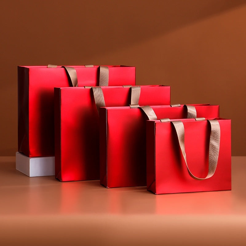 Gift Bag Narcissus Box Bag Mountain River Handbag