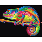 Animal Diamond Painting Lion Tiger Cat Dog Complete Cross  Kit