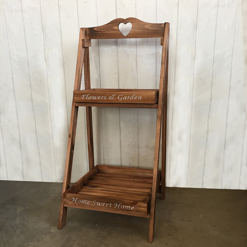 Home Fashion Personalized Retro Multi-layer Square Shelf