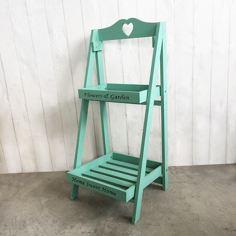 Home Fashion Personalized Retro Multi-layer Square Shelf