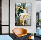 Custom Living Room Decorative Painting Frameless