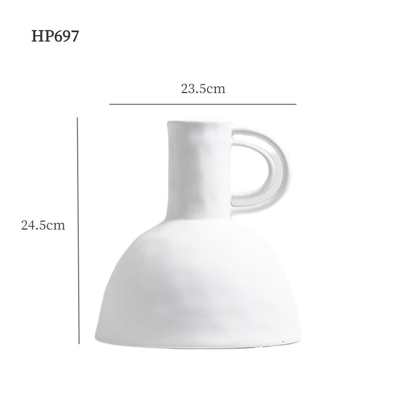 Ceramic Vase Decoration Home Creative Earthen Jar Soft Decoration