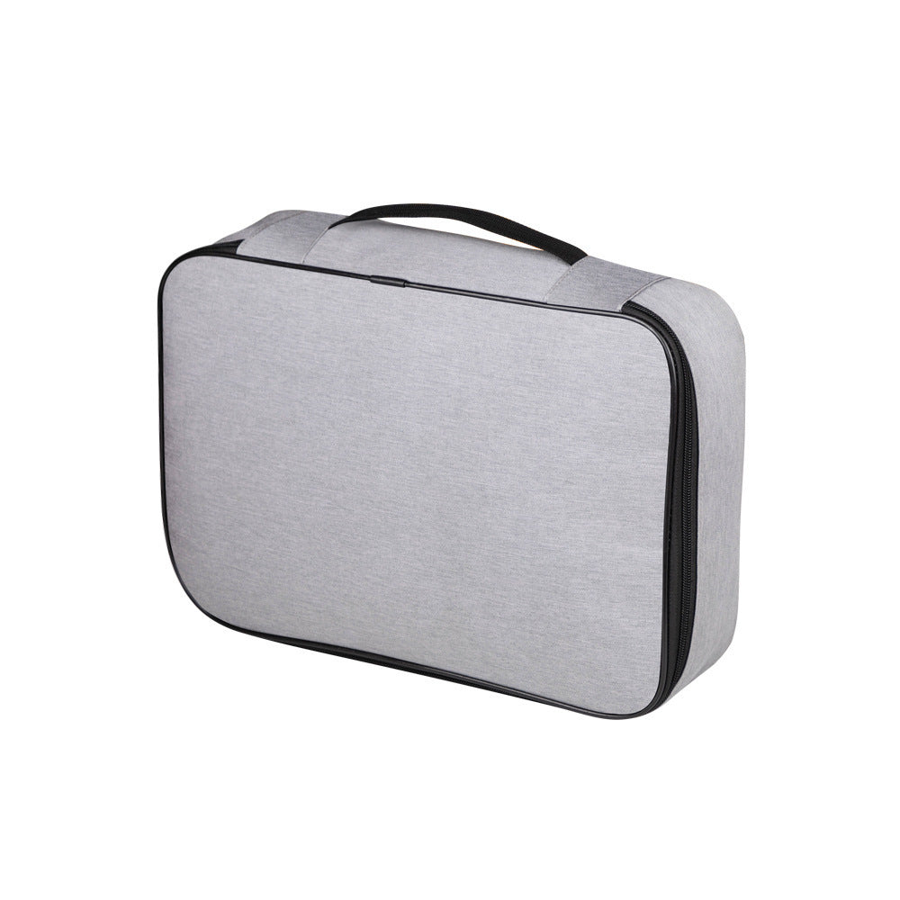 Multi-functional Travel Storage Bag, Cationic Waterproof Organizing Zipper Bag, File And Passport Storage Bag With Combination Lock