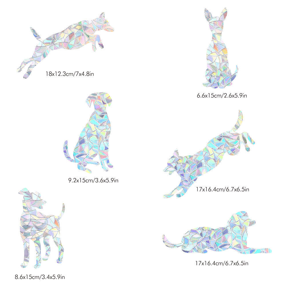 Non-adhesive Static Window Film 3d Glass Film Paper-cut For Window Decoration