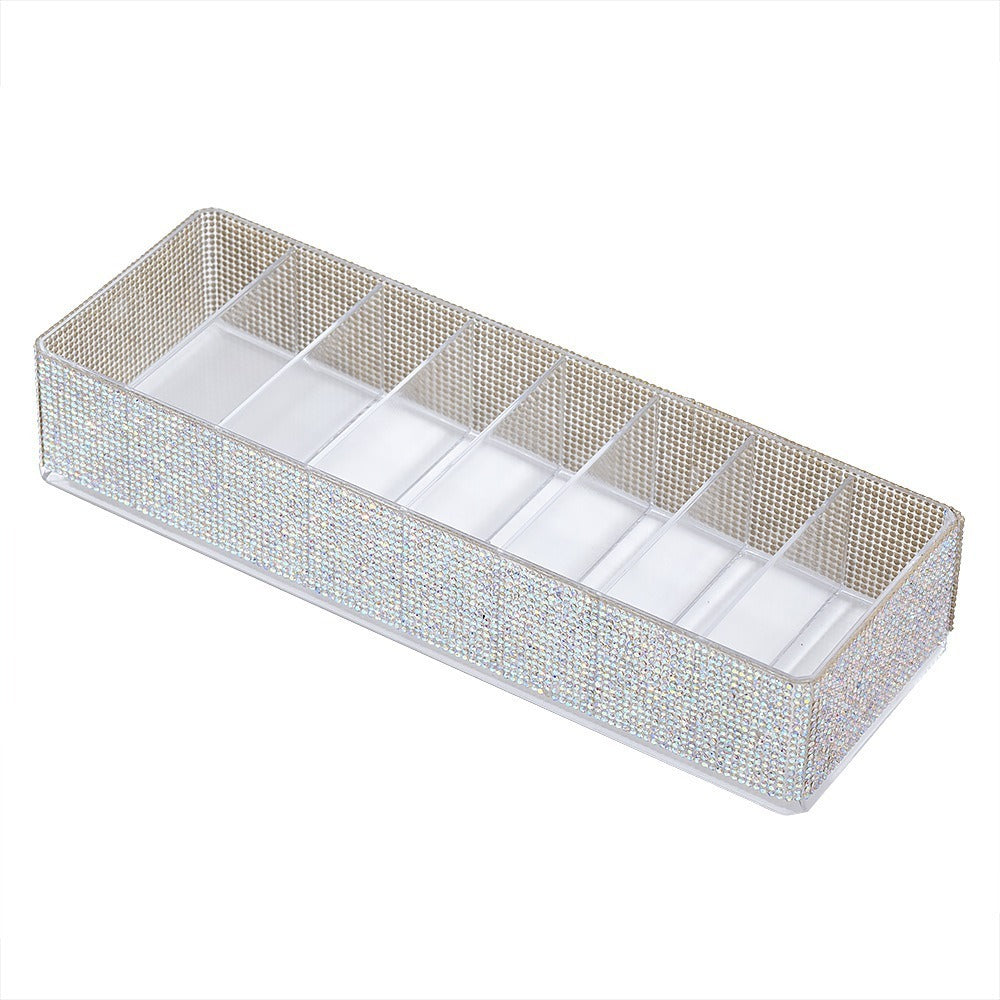 Household 10 Grid Jewelry Storage Box