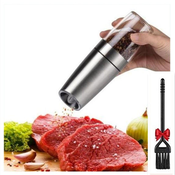 Electric induction grinder household electric pepper mill