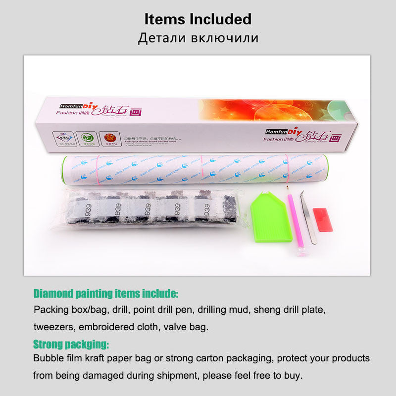 5D DIY Diamond Painting  Flower Skull Embroidery CrossStitch 5D