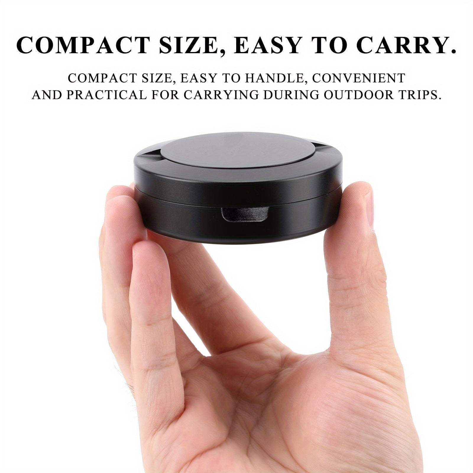 Double-layer Snuff Box Aluminum Alloy Material Cnc Processing With Buckle Hand