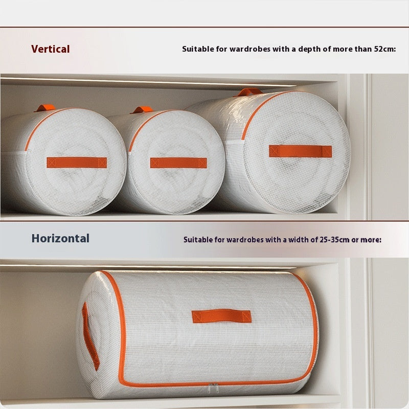 Cylindrical Clothing Quilt Buggy Bag