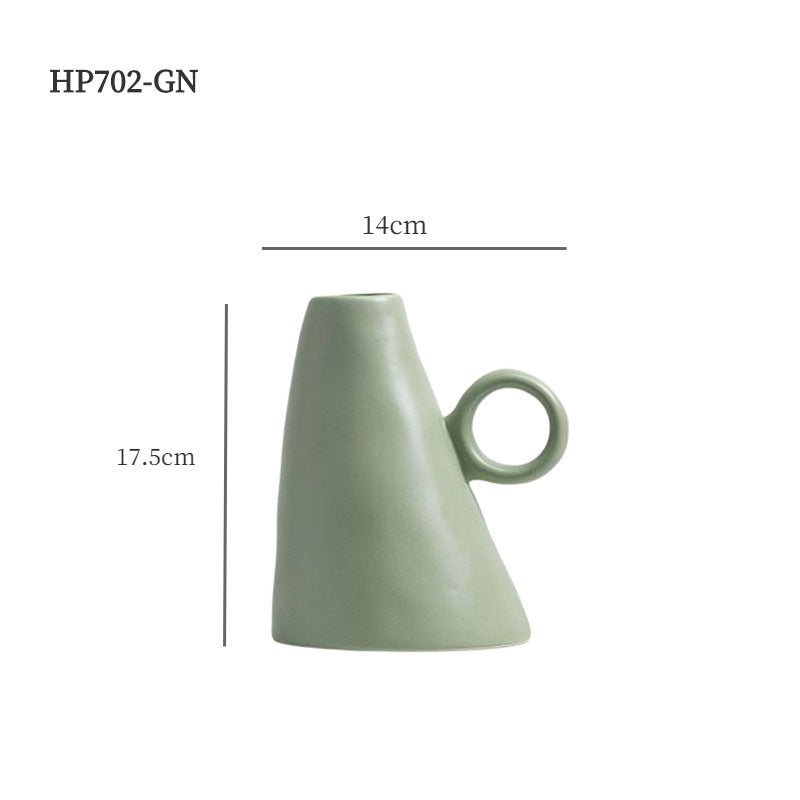 Ceramic Vase Decoration Home Creative Earthen Jar Soft Decoration