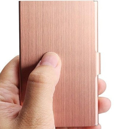 Stainless Steel Electroplating Business Card Holder