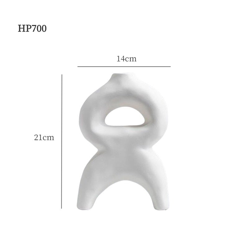 Ceramic Vase Decoration Home Creative Earthen Jar Soft Decoration