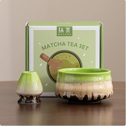 Matcha Bowl Ceramic Teaware Accessories Tea Whisk Utensils Sets