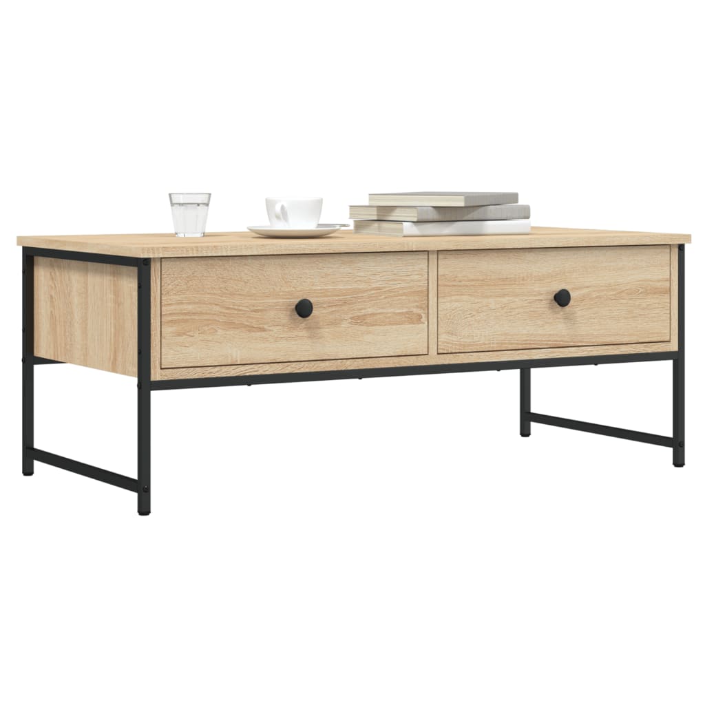 Tavolino da caffè Sonoma Oak 101x49x39,5 cm Tavolino da caffè in materiale a base di legno