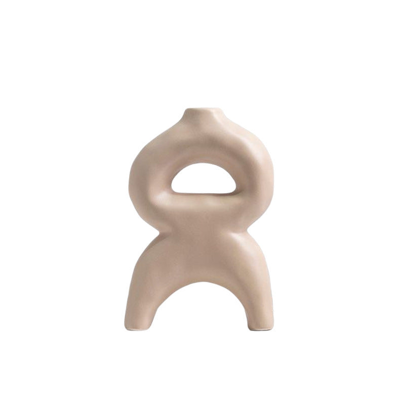Ceramic Vase Decoration Home Creative Earthen Jar Soft Decoration