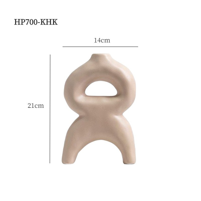 Ceramic Vase Decoration Home Creative Earthen Jar Soft Decoration