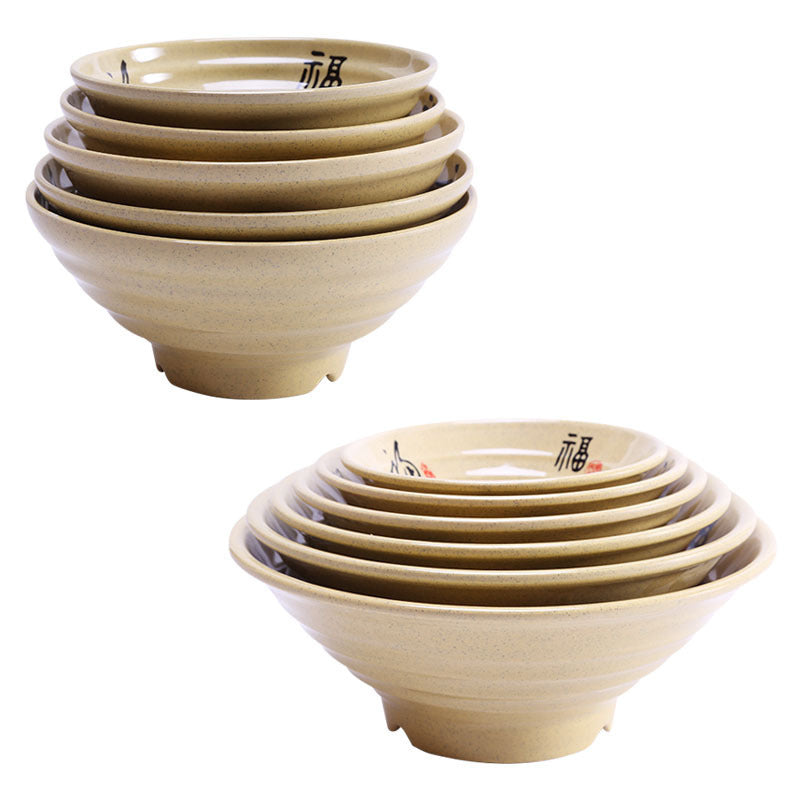 A5 Melamine Porcelain Tableware Plastic Bowl