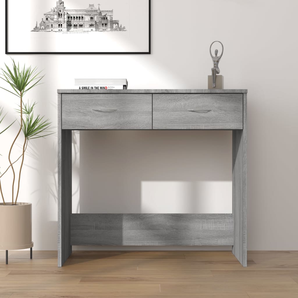 scrivania 80×40×75 cm, materiale a base di legno, scrivania 80x