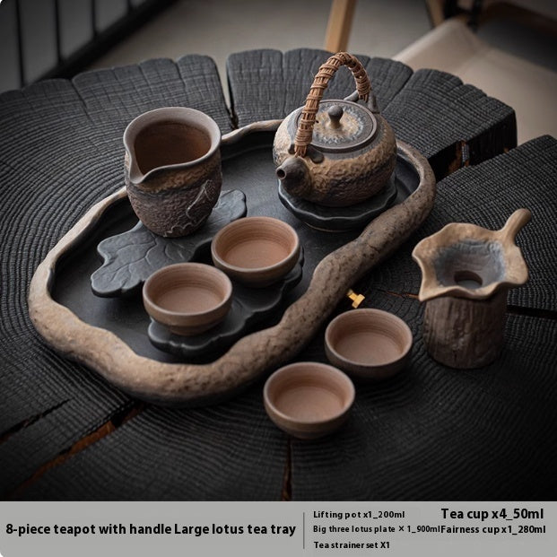 Home High-end Souvenir Teapot Teacup Dry Tea Tray