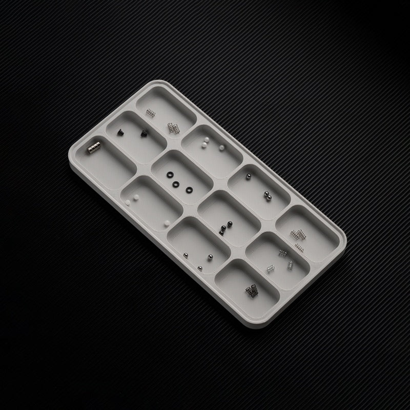 Stacking Dining Tray EDC Desktop Storage Box Tray Workbench Compartment Sundries