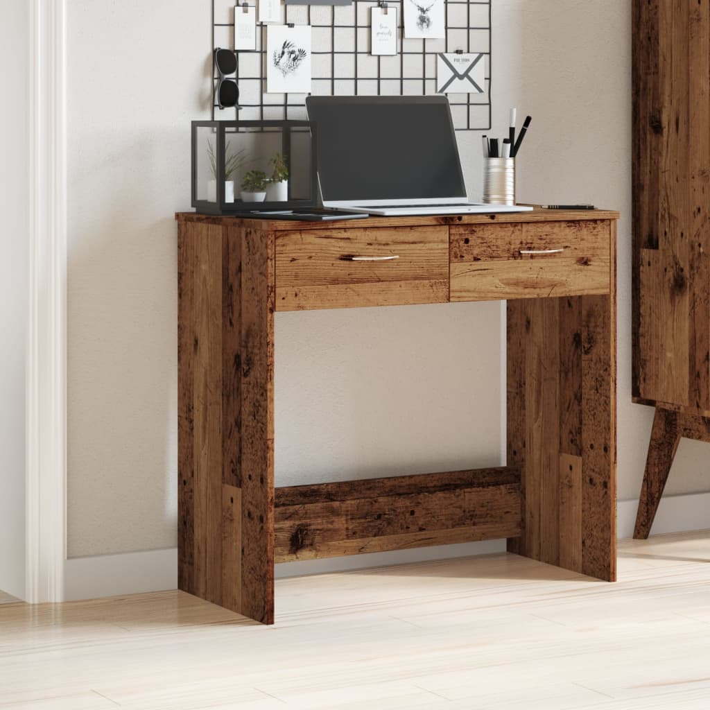 scrivania 80×40×75 cm, materiale a base di legno, scrivania 80x