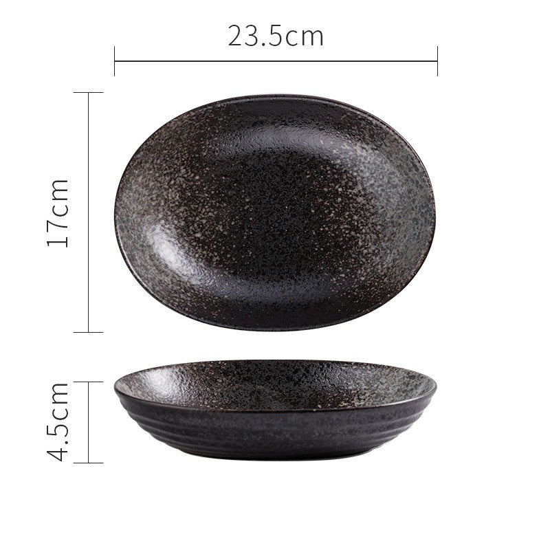 Creative Shaped Tableware With Large Irregular Ceramic Bowls